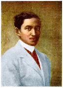 Juan Luna Jose Rizal portrait oil on canvas